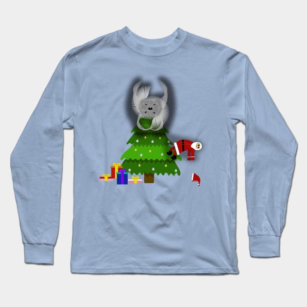 Ophanim Christmas Tree Long Sleeve T-Shirt by Open Studios